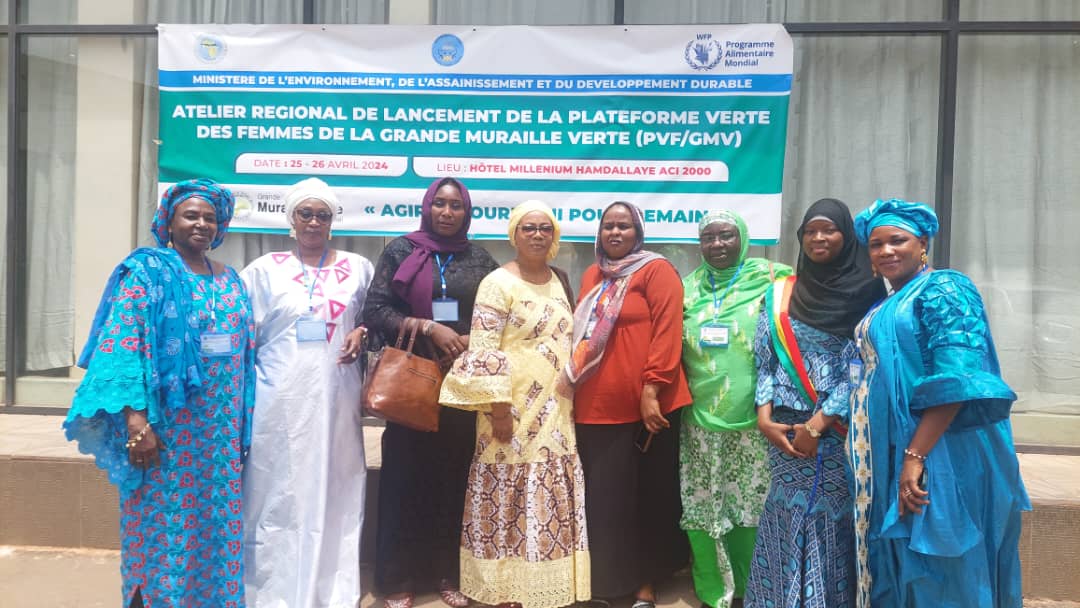 <p>
	Atelier régionale de lancement de la plateforme verte des femmes de la grande muraille verte (PVF/GMV)</p>
